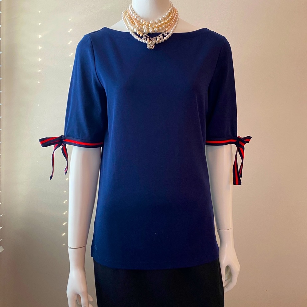 Lauren Ralph Lauren boat neck in Navy